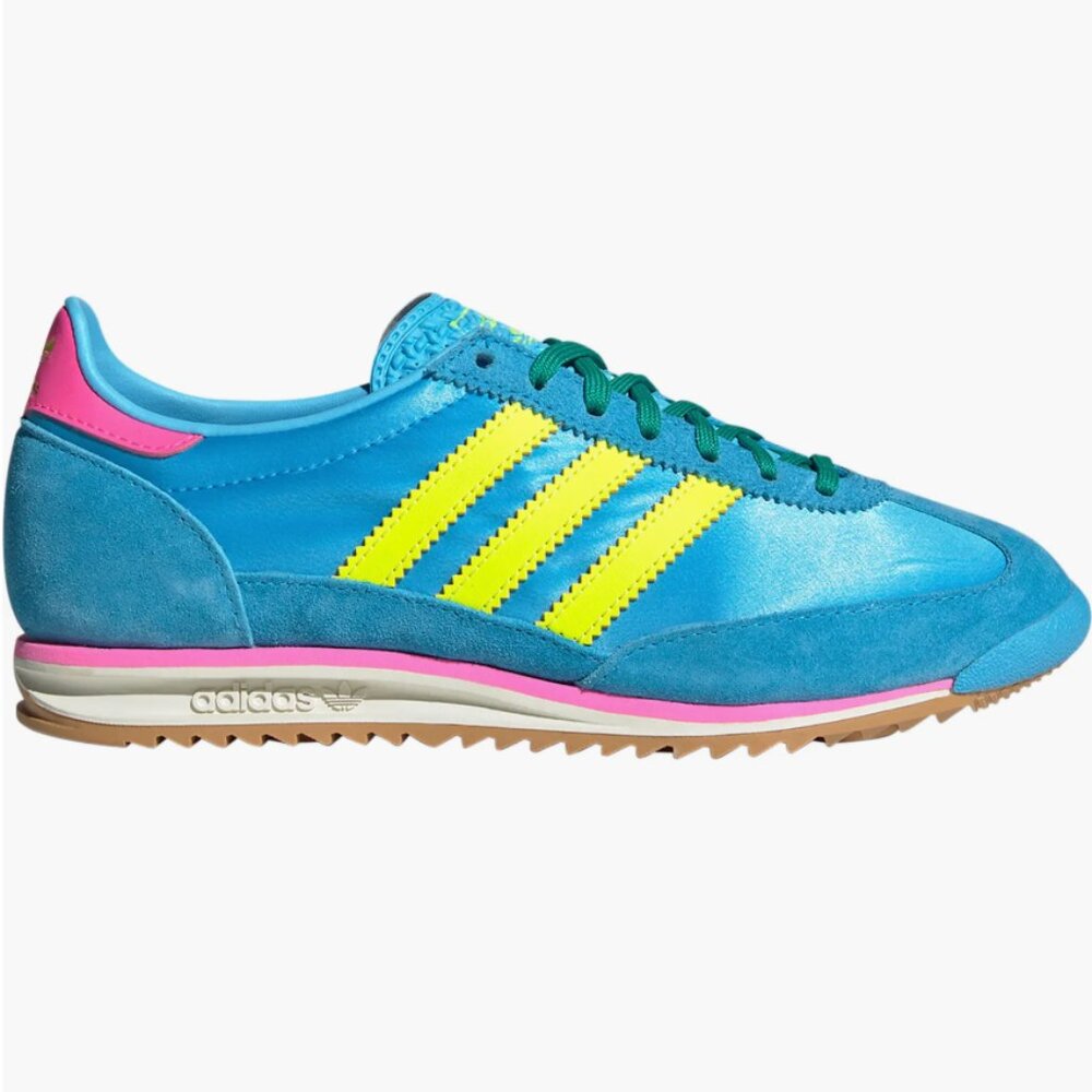 2025 Adidas Women's SL72 OG 'Sky Rush Solar Yellow Satin' - Size 7 - Picture 2 of 9